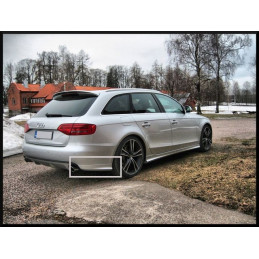 Audi A4 B8 (07-11) zadní spoiler (2-dílný)